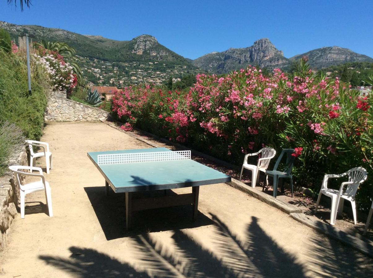 Au Calme Dans Hameau Fleuri Joli Studio 3 Pers Piscine Parking Wi-Fi Vence Kültér fotó